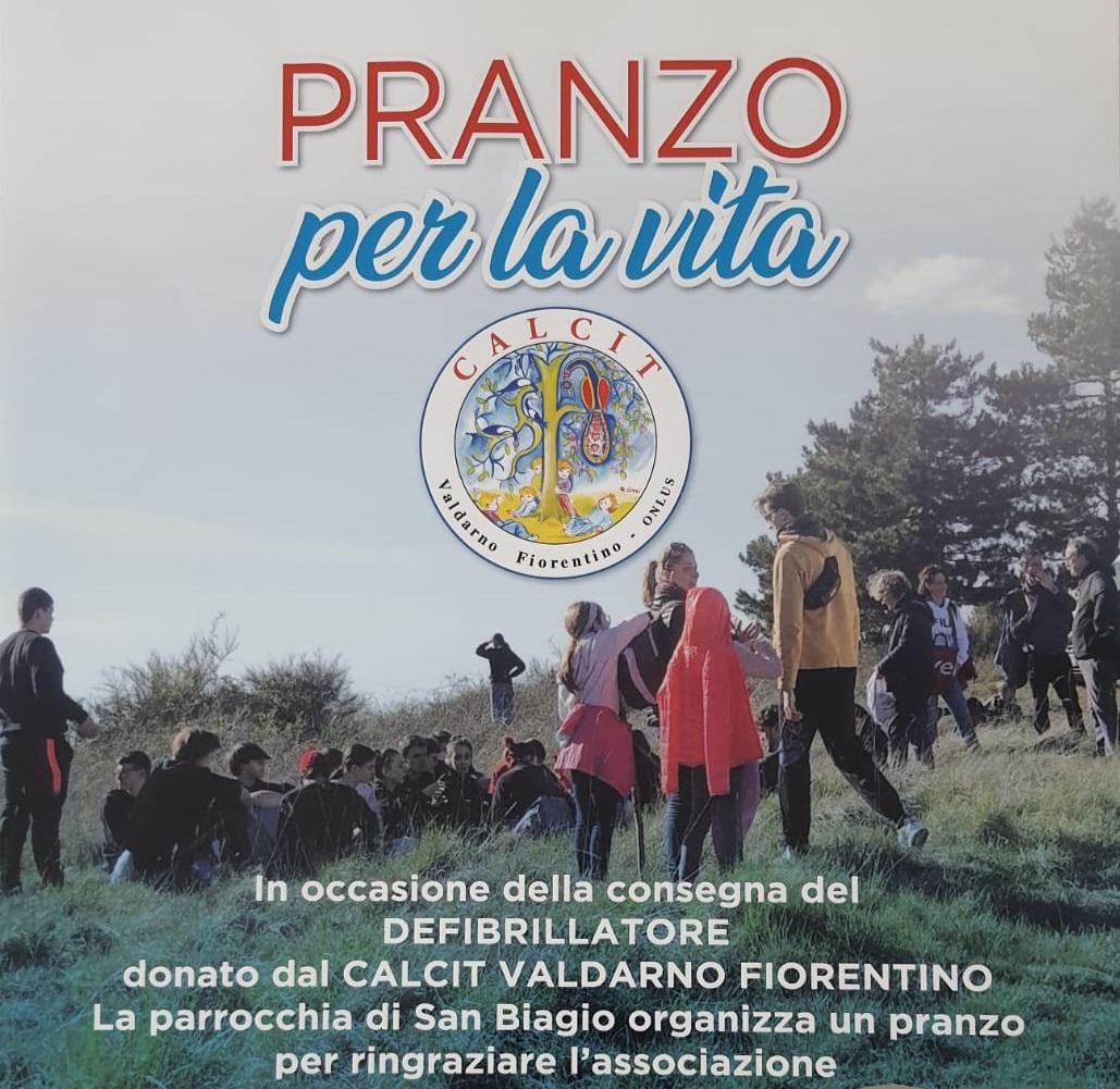 Domenica pranzo collettivo al fresco di Torsoli per ringraziare il Calcit del defibrillatore